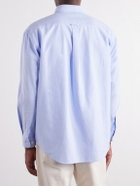 FrizmWORKS - Cotton-Blend Oxford Shirt - Blue