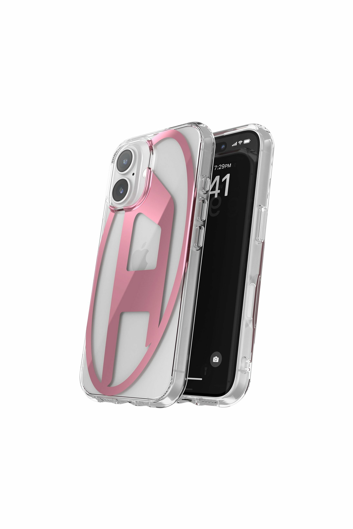 Diesel Oval D Mirror Case for i P 16 - Cases - Unisex - Pink