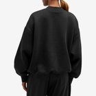 Nike Women's Tech Fleece Oversized Crew Sweat in Black