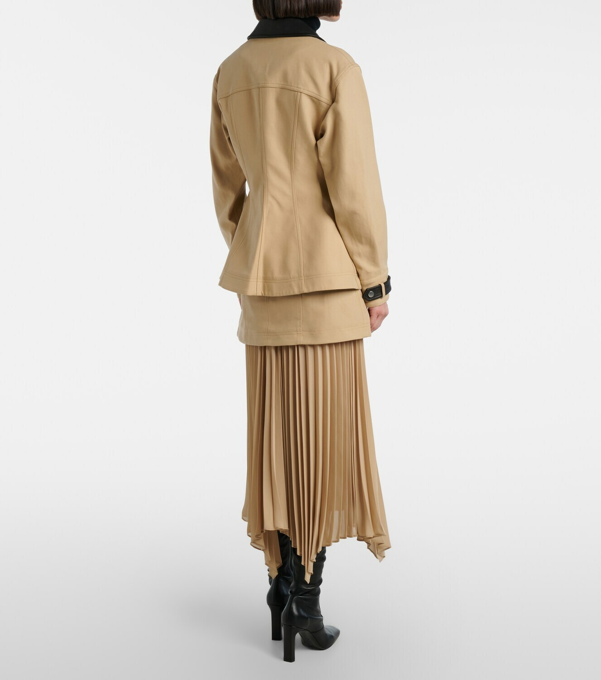 Veronica Beard Patricka cotton maxi skirt