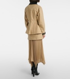 Veronica Beard Patricka cotton maxi skirt