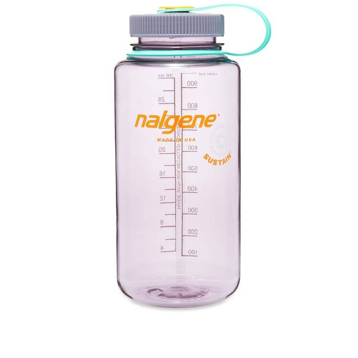 Photo: Nalgene Wide Mouth Tritan Sustain Water Bottle in Aubergine 1L