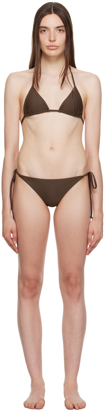 Saturdays NYC Brown Natalia Bikini