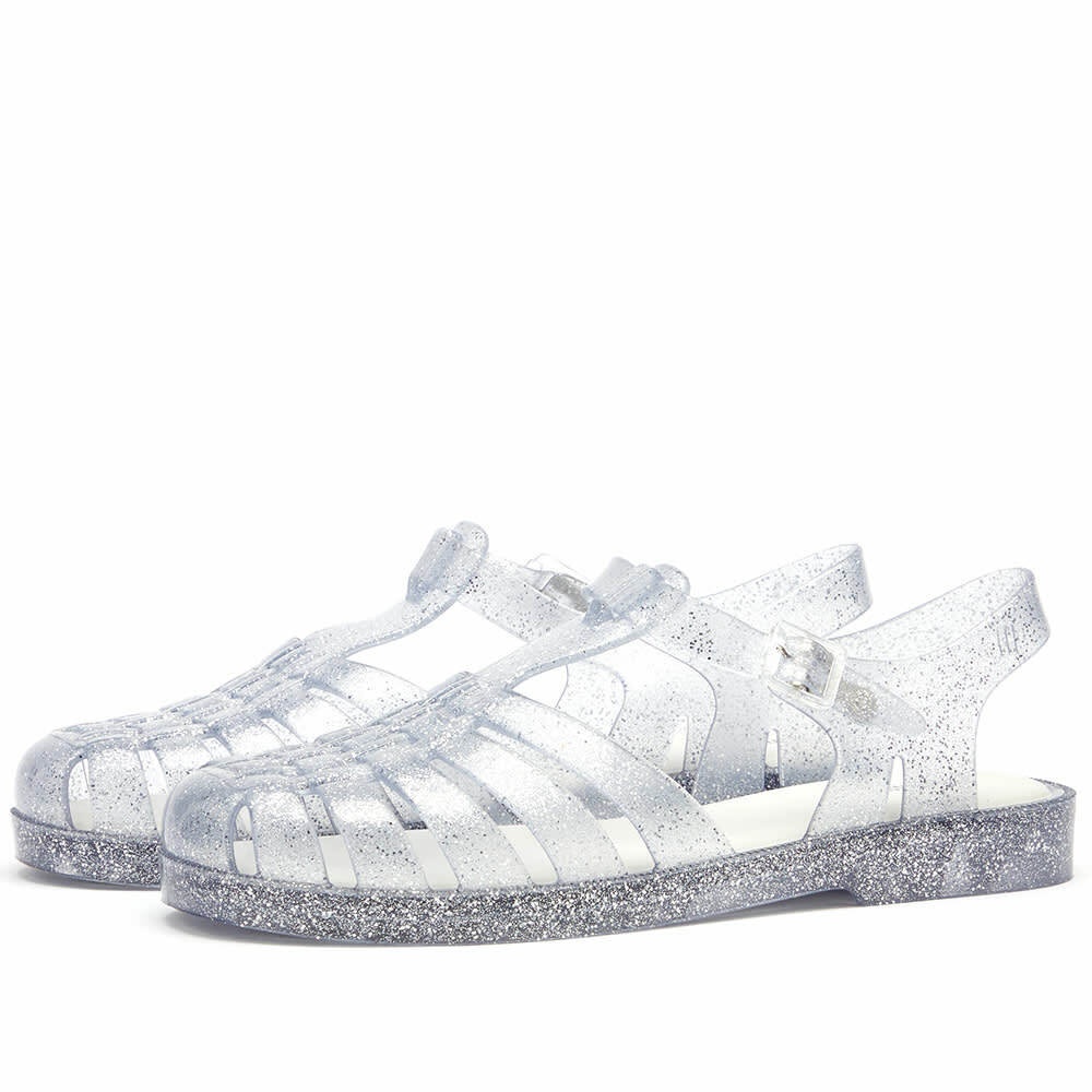 Melissa Women's Possession Shiny Jelly Shoe in Clear Melissa