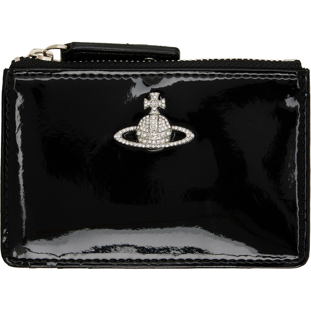 Vivienne Westwood Black Slim Long Card Holder