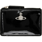 Vivienne Westwood Black Slim Long Card Holder
