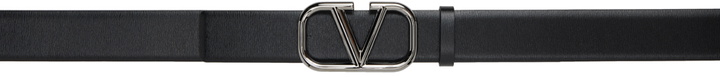 Photo: Valentino Garavani Black VLogo Belt