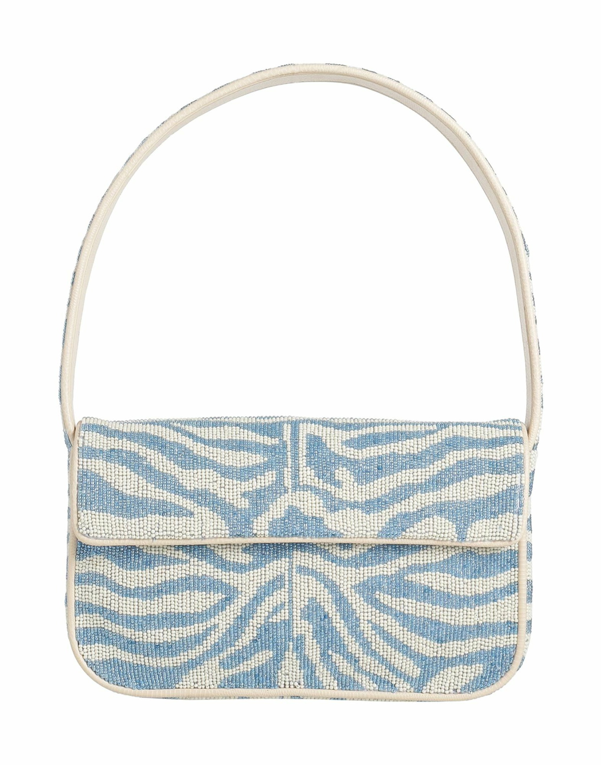 Staud Tommy Beaded Bag Womens Handbag in Blue