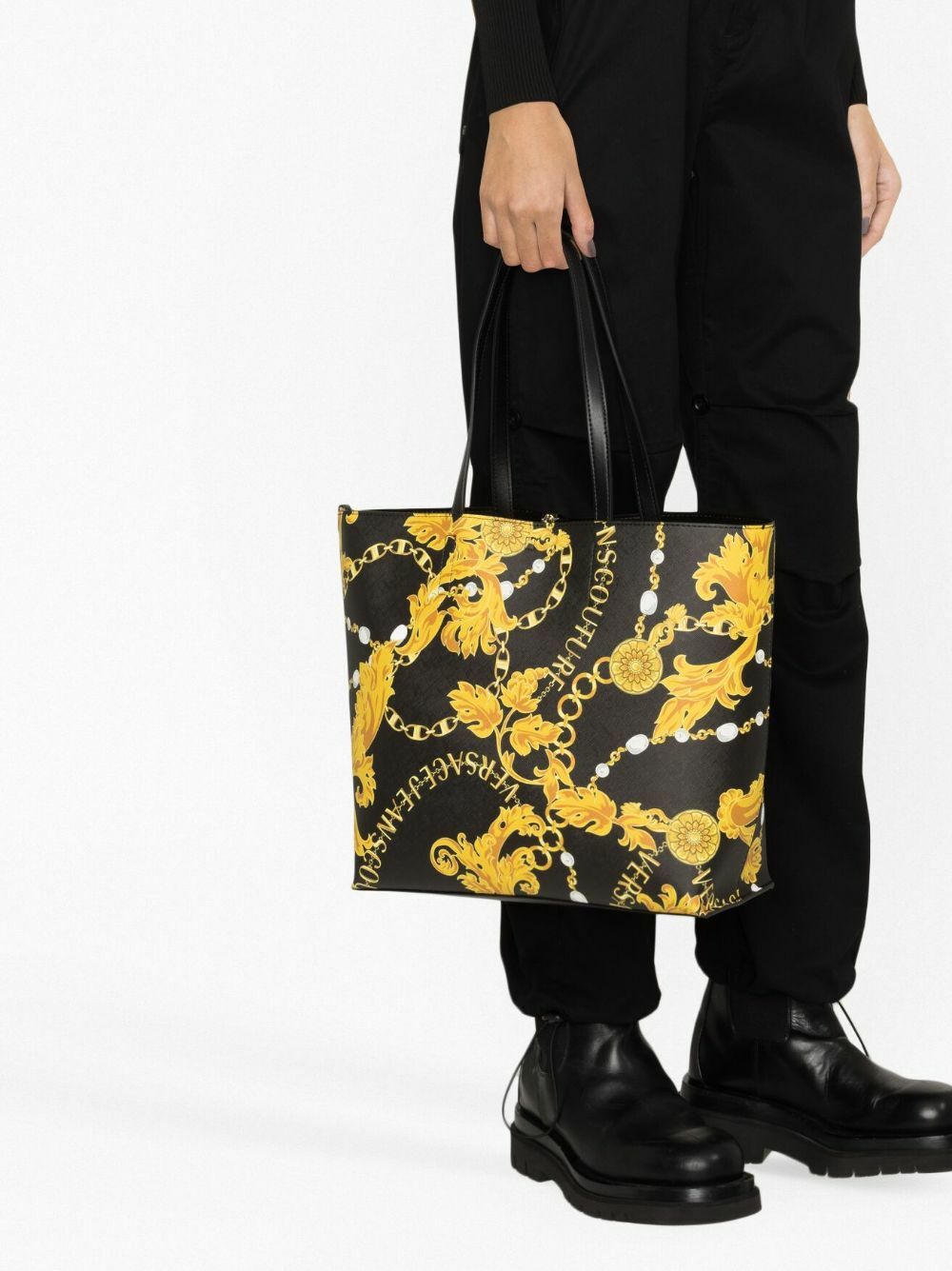 Store Versace Couture Jeans Tote Bag