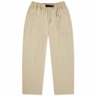Patta Men's Belted Tactical Chino in White Pepper