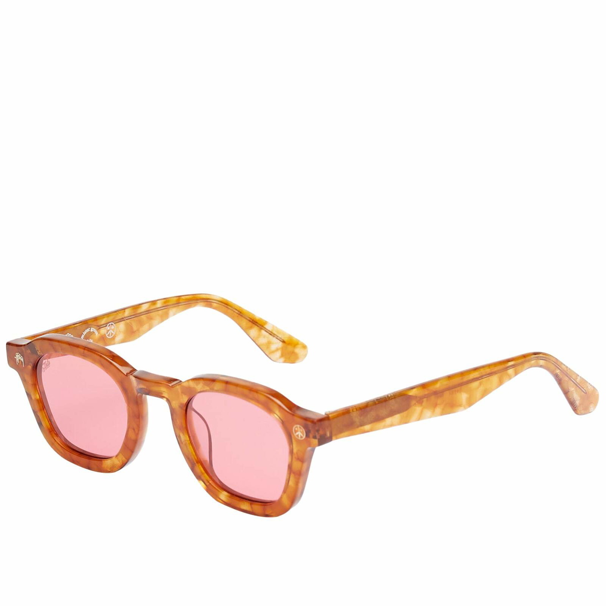 AKILA Men's x Mister Green Logos Sunglasses in Amber/Rose AKILA