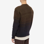 Represent Men's Gradient Knitted Sweater in Brown