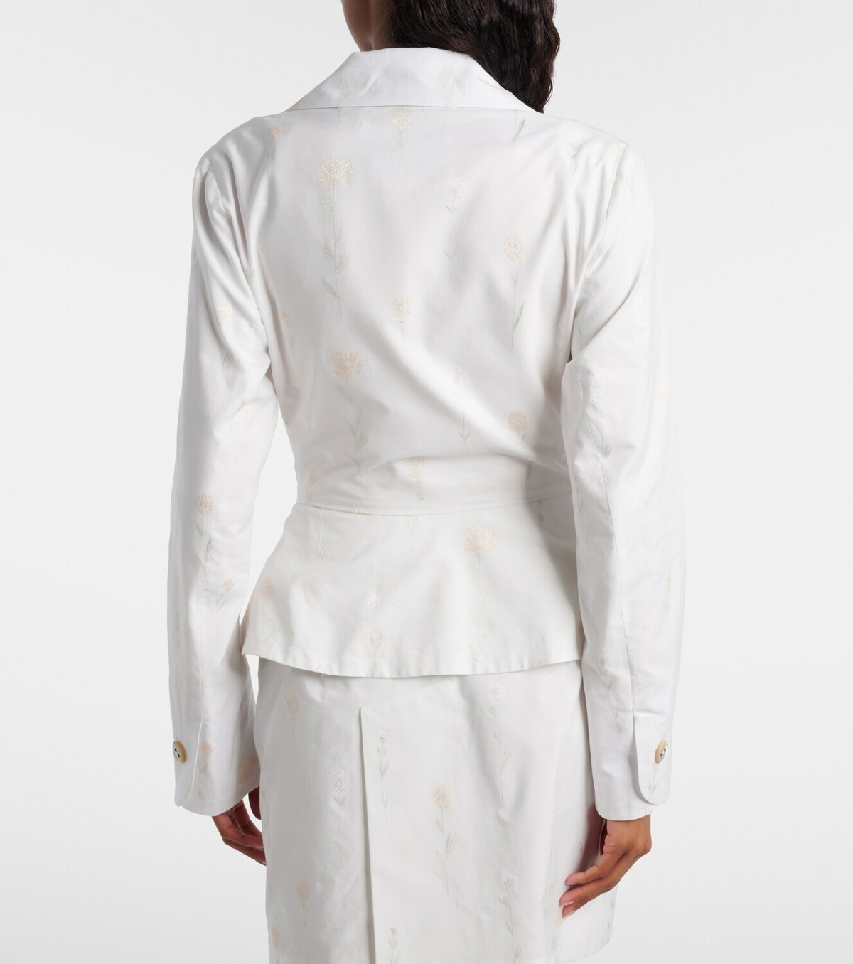 Vivienne Westwood Bettina floral cotton-blend blazer