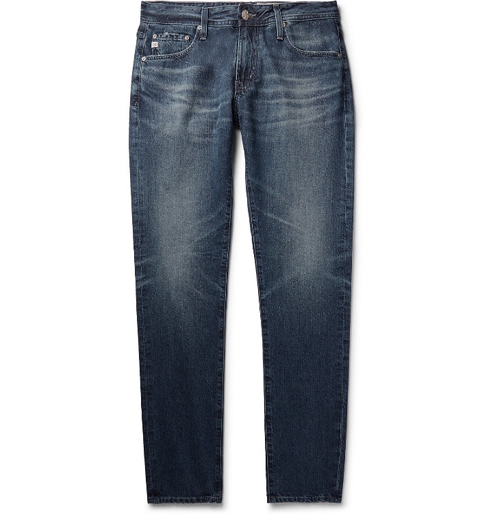Photo: AG Jeans - Dylan Skinny-Fit Denim Jeans - Blue