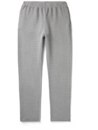 John Elliott - Straight-Leg Cotton-Blend Jacquard Sweatpants - Gray