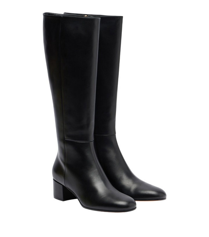Photo: Gianvito Rossi Joelle leather knee-high boots