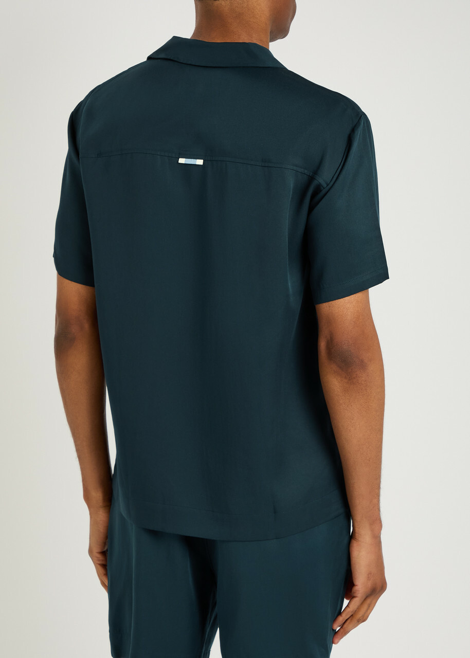 Che Tencel Shirt Navy