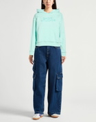 Shoe Womens Sweatshirt Turquoise