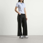 Adidas Women's Firebird Denim Trackpants in True Black Denim