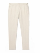 Orlebar Brown - Griffon Tapered Linen Trousers - Neutrals