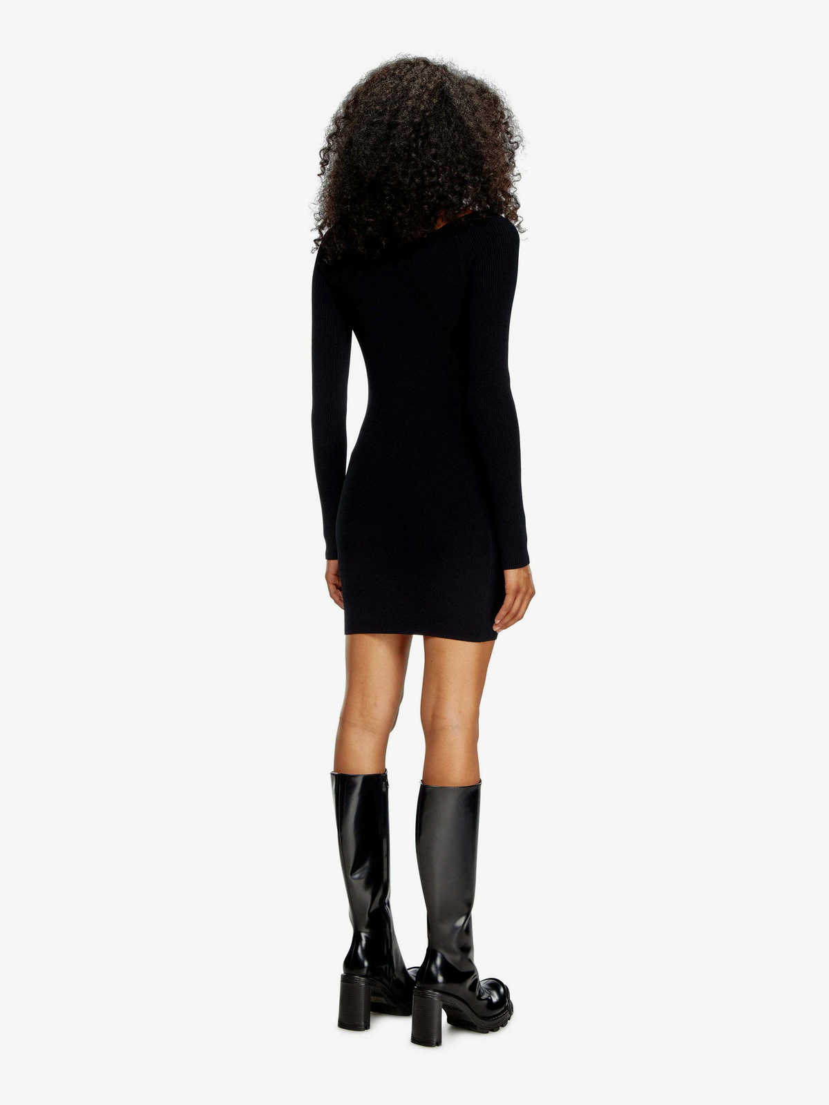 Diesel Dress Black Womens Diesel