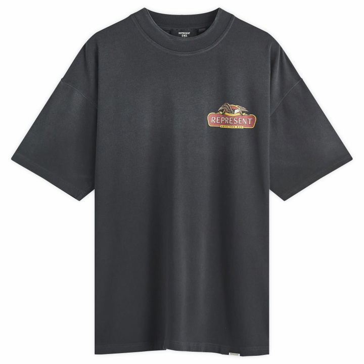 Photo: END. x Represent Eagles T-Shirt in Stained Black