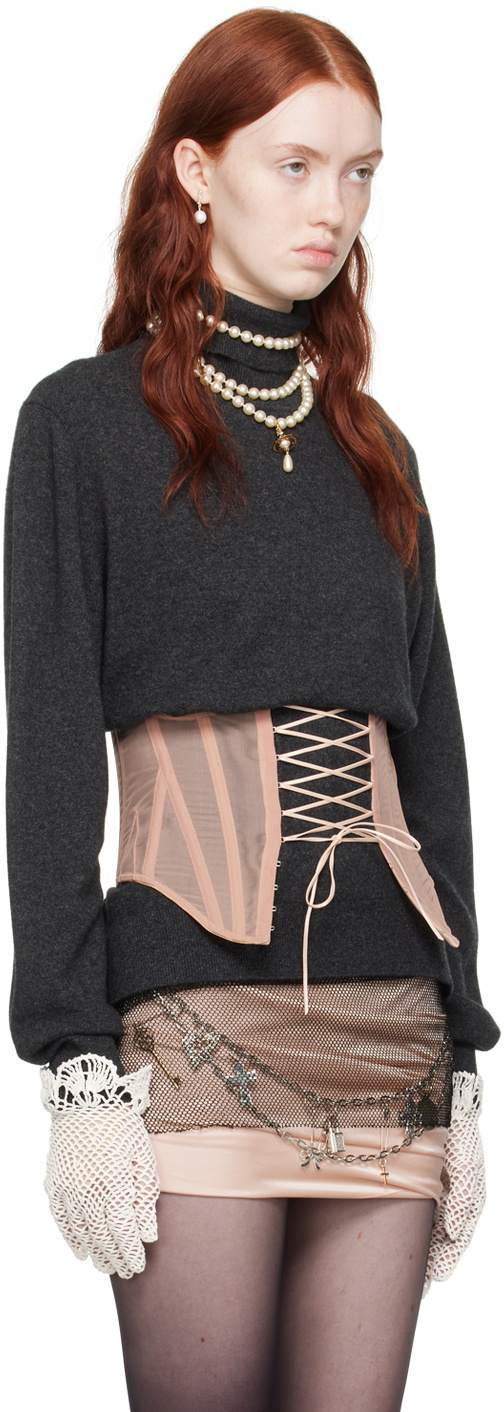Dilara Findikoglu Black Identity Crisis Turtleneck