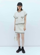 Moncler Tweed Mini Skirt