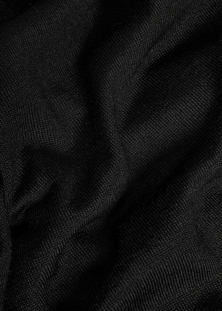 Rag & Bone Aulton Fine-knit T-shirt Black