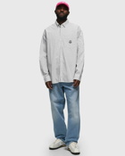 Carhartt Wip L/S Linus Shirt White - Mens - Longsleeves