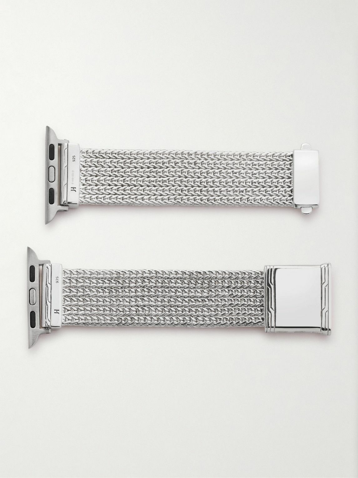 John Hardy - Sterling Silver Diamond Smart Watch Strap - Silver