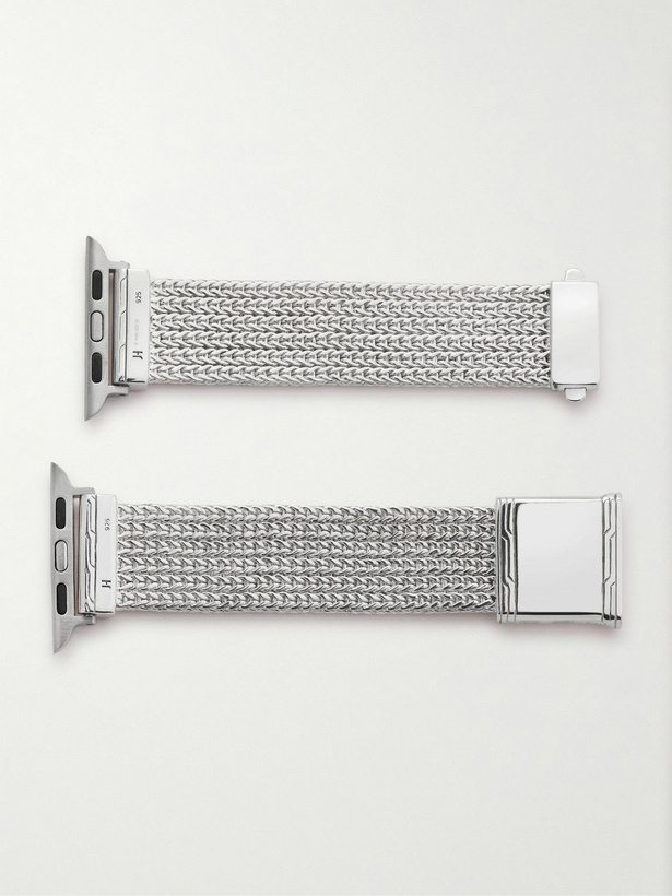 Photo: John Hardy - Sterling Silver Diamond Smart Watch Strap - Silver