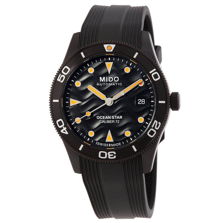 Photo: Mido Ocean Star 39 Automatic Black Dial Watch M026.907.37.051.00