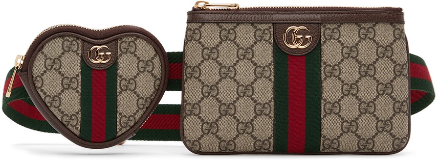 Gucci // Beige & Brown GG Belt Bag – VSP Consignment