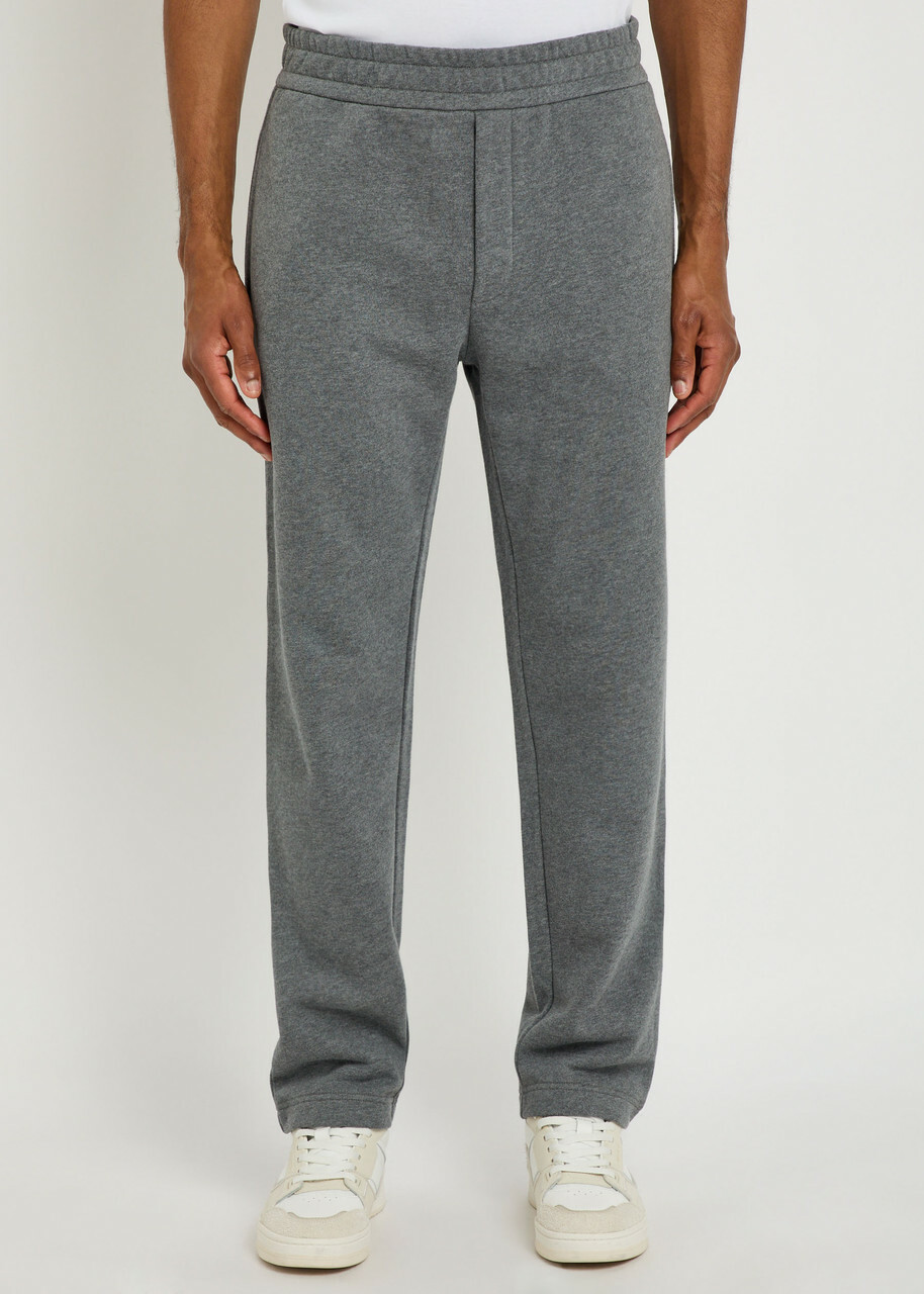 Moncler Tonal Cotton Sweatpants Grey