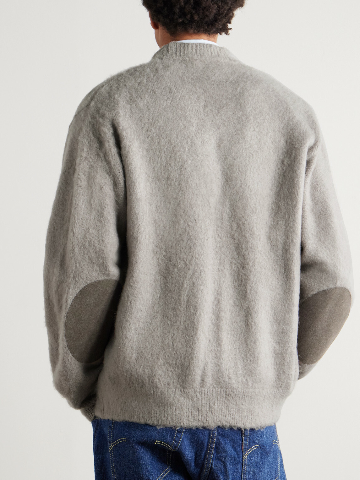 Remi Relief - Brushed-Knit Cardigan - Gray