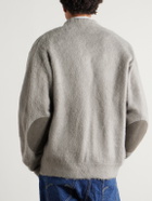 Remi Relief - Brushed-Knit Cardigan - Gray