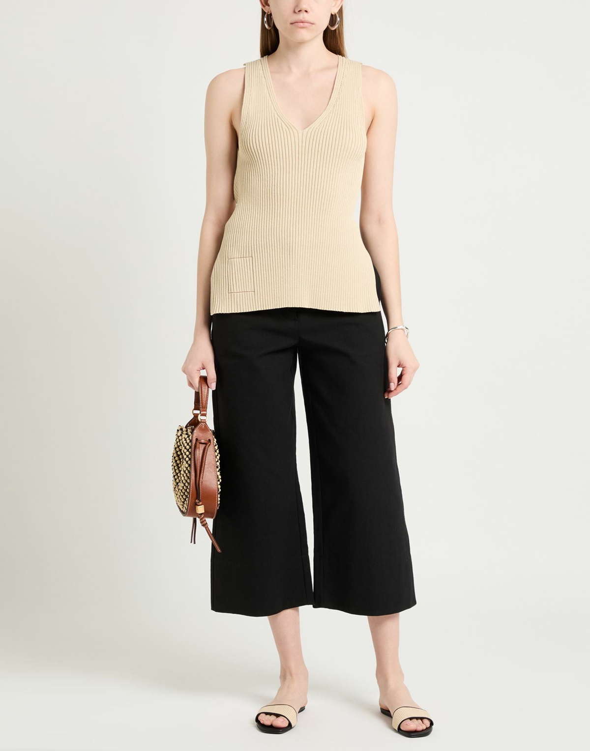 Uma Wang Womens Top in Sand