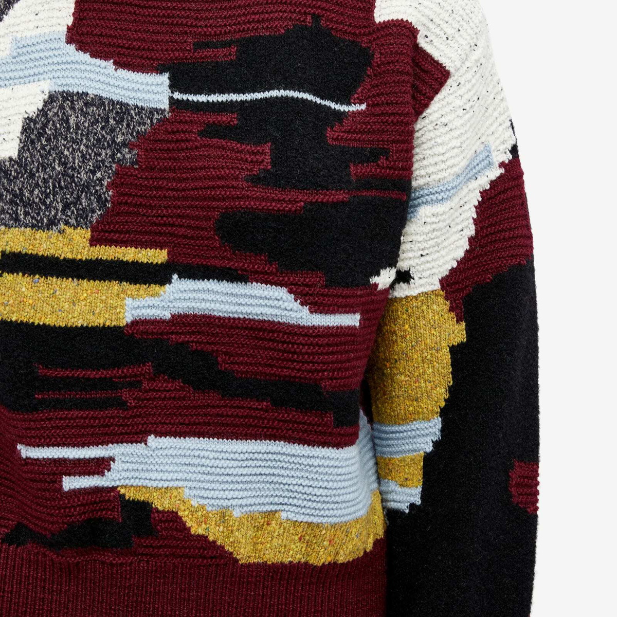 日本国産 TOGA PULLA / Intarsia knit pullover - トップス