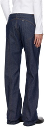 K.NGSLEY Indigo Ravedin Jeans