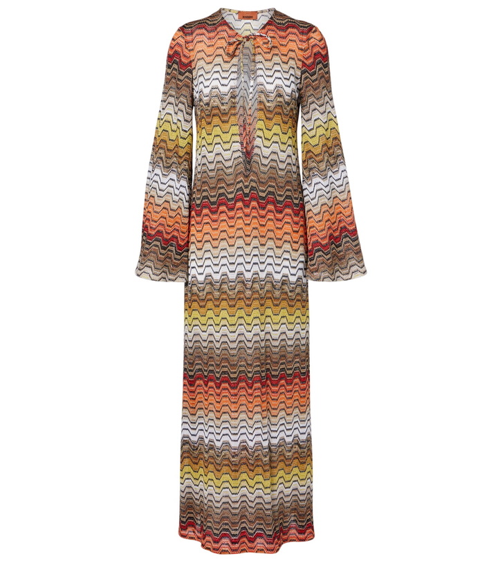 Photo: Missoni Wave lamé beach dress