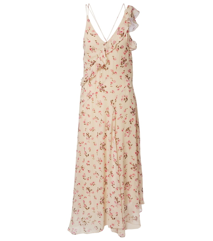 Photo: Marant Etoile Luxie floral midi dress