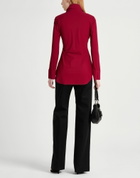 Chiara Boni La Petite Robe Womens Top Garnet
