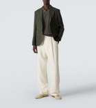 Zegna Knitted cotton polo shirt