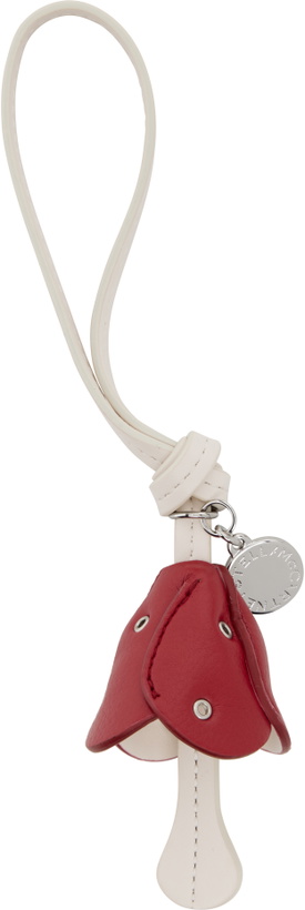 Photo: Stella McCartney Red & Off-White Mushroom Charm Keychain