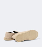 George Cleverley Mayfair suede loafers