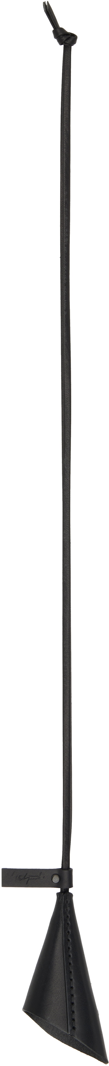 YOHJI YAMAMOTO Black Key Necklace Keychain