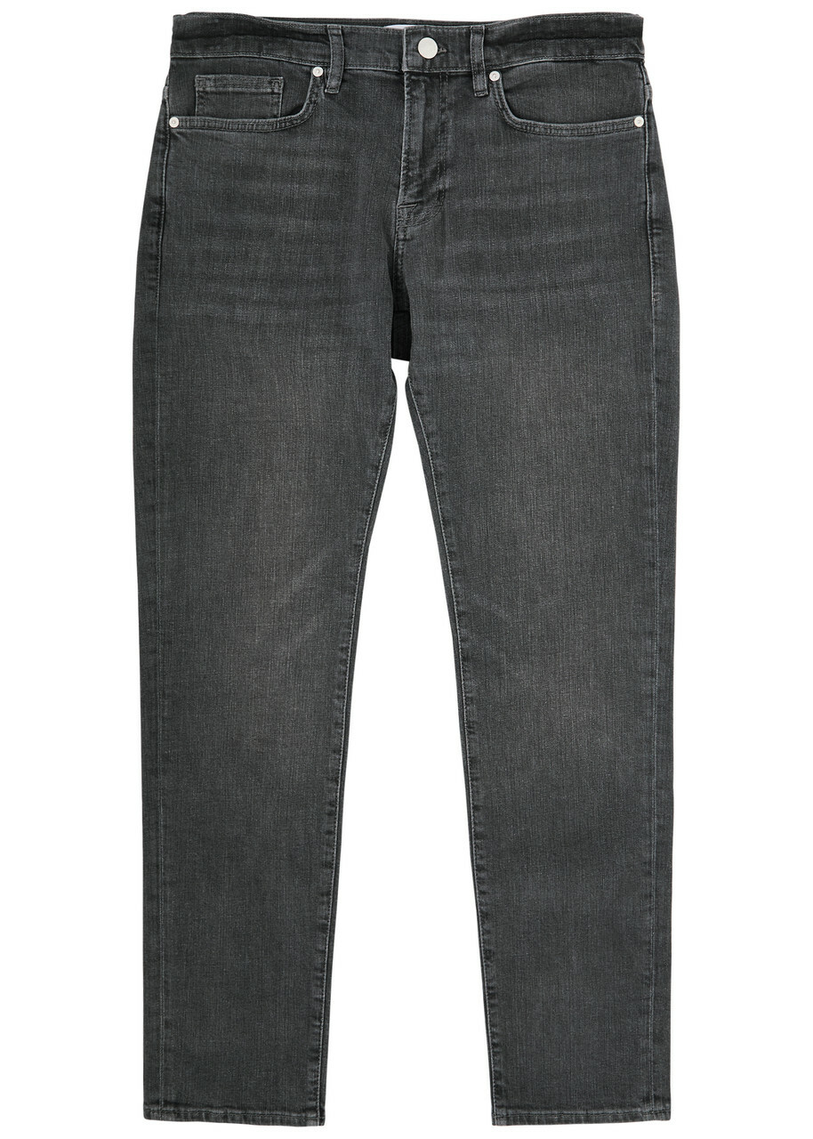 Frame L'Homme Slim Slim-leg Jeans Black
