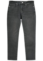 Frame L'Homme Slim Slim-leg Jeans Black