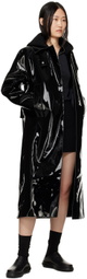 1017 ALYX 9SM Black Hooded Coat